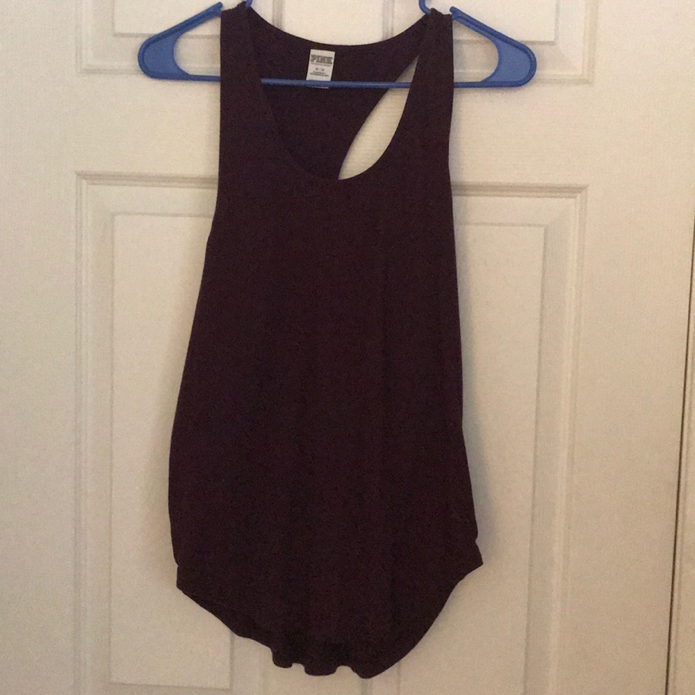 Maroon tank top